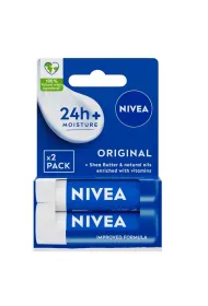 Nivea Balsam do ust Original Care Lip Balm 2 szt.