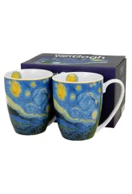 Duo Sp. z o.o. Komplet kubkw Van Gogh Starry Night 2 x 350 ml