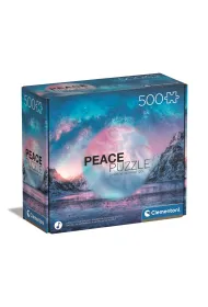Puzzle 500 el. Peace Collection. Light Blue Clementoni