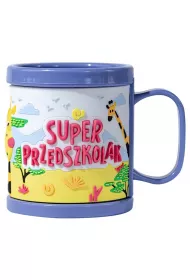 Be-Happy Gifts Kubek dla dziecka 3D Super przedszkolak