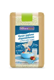 NaturaVena Kasza jaglana ekspandowana 120 g