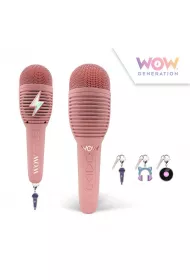 Mikrofon Karaoke Bluetooth zawieszki USB WOW KIDS EUROSWAN