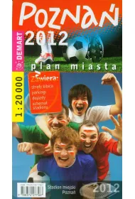 Pozna� EURO 2012. Plan miasta wersja papierowa