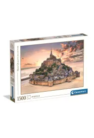 Puzzle 1500 el. HQ The Mount Saint - Michel Rising Clementoni