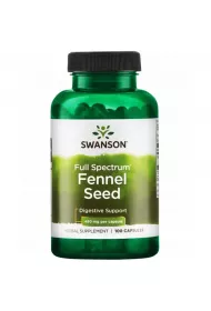 Swanson Full Spectrum Fennel Seed - Nasiona Kopru Suplement diety 100 kaps.