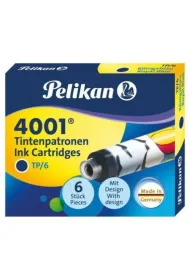 Pelikan Naboje atramentowe niebieskie Design 5 szt.