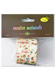 Galeria Hobby Ta�my materia�owe kwiaty 3 x 4m