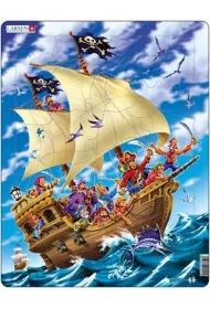 Puzzle 30 el. Piraci Larsen