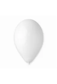Gemar Balony pastelowe bia�e 25cm