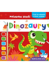 Malowane scenki. Dinozaury