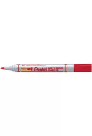 Pentel Marker sucho�cieralny ekonomiczny MW85 czerwony czerwony 12 szt.
