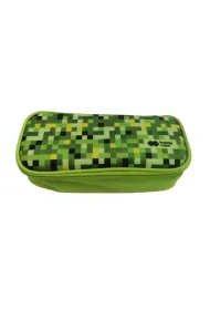 Happy Color Pi�rnik saszetka z zamkiem i klapk� wewn�trzn�, prostok�tny, PIXI green