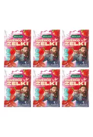Bakalland Kleks Guziko elki truskawkowe Zestaw 6 x 34 g
