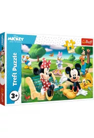 Puzzle maxi 24 el. Myszka Miki w gronie przyjaci Trefl