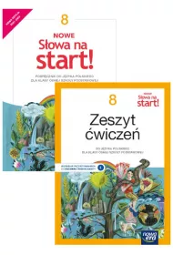 Pakiet Nowe S�owa na start! Klasa 8. Podr�cznik i zeszyt �wicze� dla szko�y podstawowej