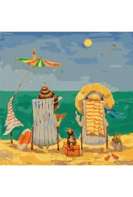 Ideyka Malowanie po numerach - W le�akach 40x40cm