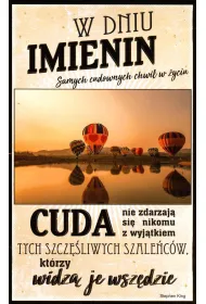 AbCard Kartka okoliczno�ciowa Imieniny IM08