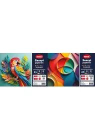 Beniamin Zestaw papier�w kolor. kredowanych A5/8K (10 szt)