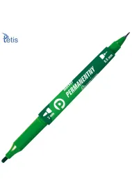 Tetis Marker permanentny z dwiema okr�g�ymi ko�c�wkami 3 mm/0.8 mm
