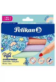 Pelikan Flamastry Colorella Super Pastel 6 szt.