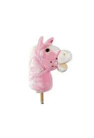 Konik na kiju. Hobby horse z d�wi�kiem czarny Adar