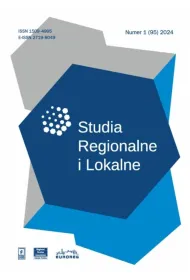 Studia Regionalne i Lokalne 1/2024
