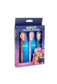 KIDS EUROSWAN D�ugopisy �elowe wymazywalne K-POP Demon Hunters 3szt.SR2510672