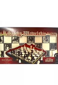 Szachy Wawel drewniane mae 35cm Rafa Magiera