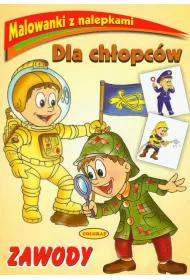 Zawody malowanki z naklejkami dla ch�opc�w