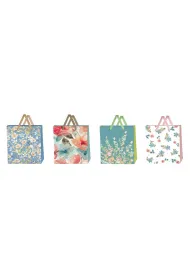 Beniamin Torebka ozdobna du�a 30x42x12cm Kwiaty mix