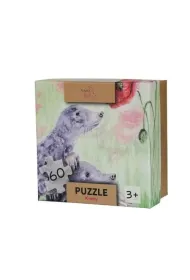 Puzzle 60 el. Krety Mama Maluje