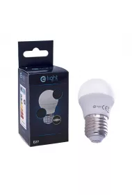 Eko-light arwka LED 5W E27 G45 ciepa 3000K400lm kulka
