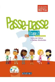 Passe-passe 3. Etape 2. Livre eleve + Cahier d'activites + CD mp3 A2.1