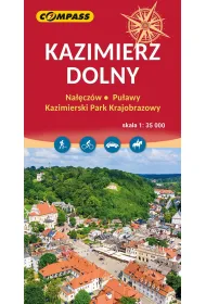 Kazimierz Dolny. Mapa turystyczna w skali 1: 35 000