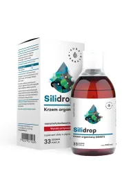 Aura Herbals Silidrop Krzem organiczny MMST Silicium G5 Suplement diety w p�ynie 500 ml