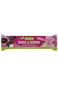 Rapunzel Batoniki kokosowe w czekoladzie gorzkiej 50 g Bio