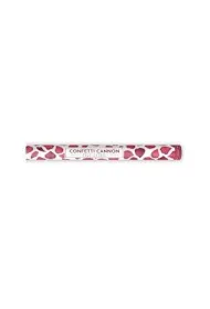 PartyDeco Tuba z p�atkami r�, bordo, 60cm