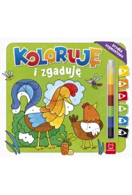 Koloruj� i zgaduj�. Kredka segmentowa