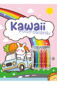 Kawaii kolorowanki. R�owa