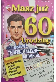 Yeku Karnet Urodziny 60 damskie