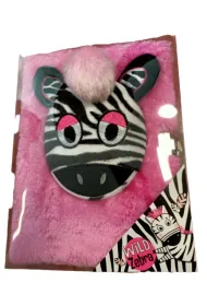 St. Majewski Pami�tnik z k��dk� 3D w�ochacz A5 Zebra 96 kartek