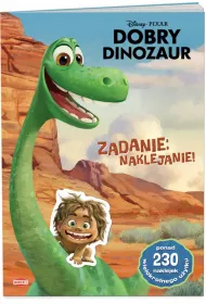 Dobry dinozaur. Zadanie: naklejanie! *
