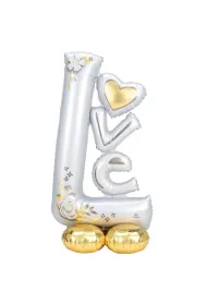 Amscan Balon foliowy AirLoonz Wedding Love 73x147cm