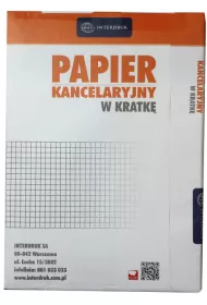 Interdruk Papier kancelaryjny A4 kratka 500 kartek