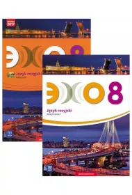 Echo. J�zyk rosyjski. Podr�cznik + CD i zeszyt �wicze�. Klasa 8. Szko�a podstawowa