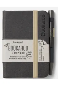 If Bookaroo Notatnik A7 z d�ugopisem - szary