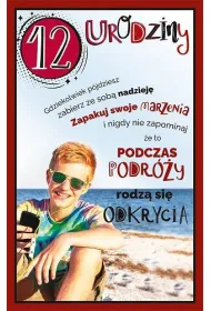 AbCard Kartka okoliczno�ciowa Urodziny 12 U90