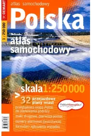 Atlas samochodowy Polska 1:250 000