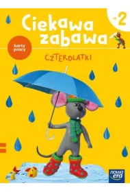 Ciekawa zabawa. Czterolatki. Karty pracy. Cz�� 2