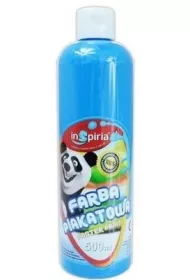 InSpiria Farba plakatowa niebieska 500 ml
